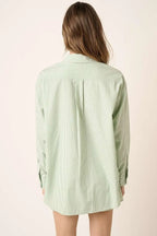 Mittoshop Striped Shirt and Shorts Set