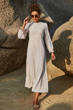 Puff Sleeve Flounce Dress - felvior