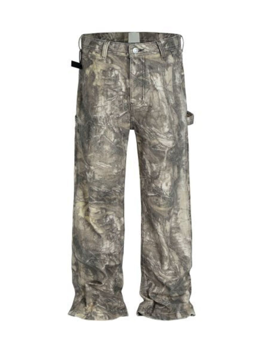 Men's Twig Camouflage Distressed Jeans