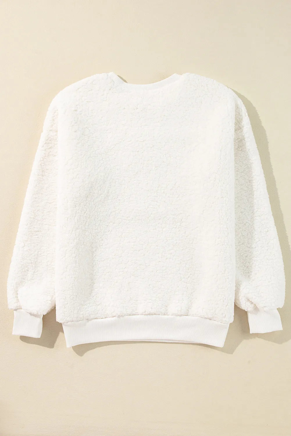 MERRY & BRIGHT Round Neck Long Sleeve Sweatshirt - felvior