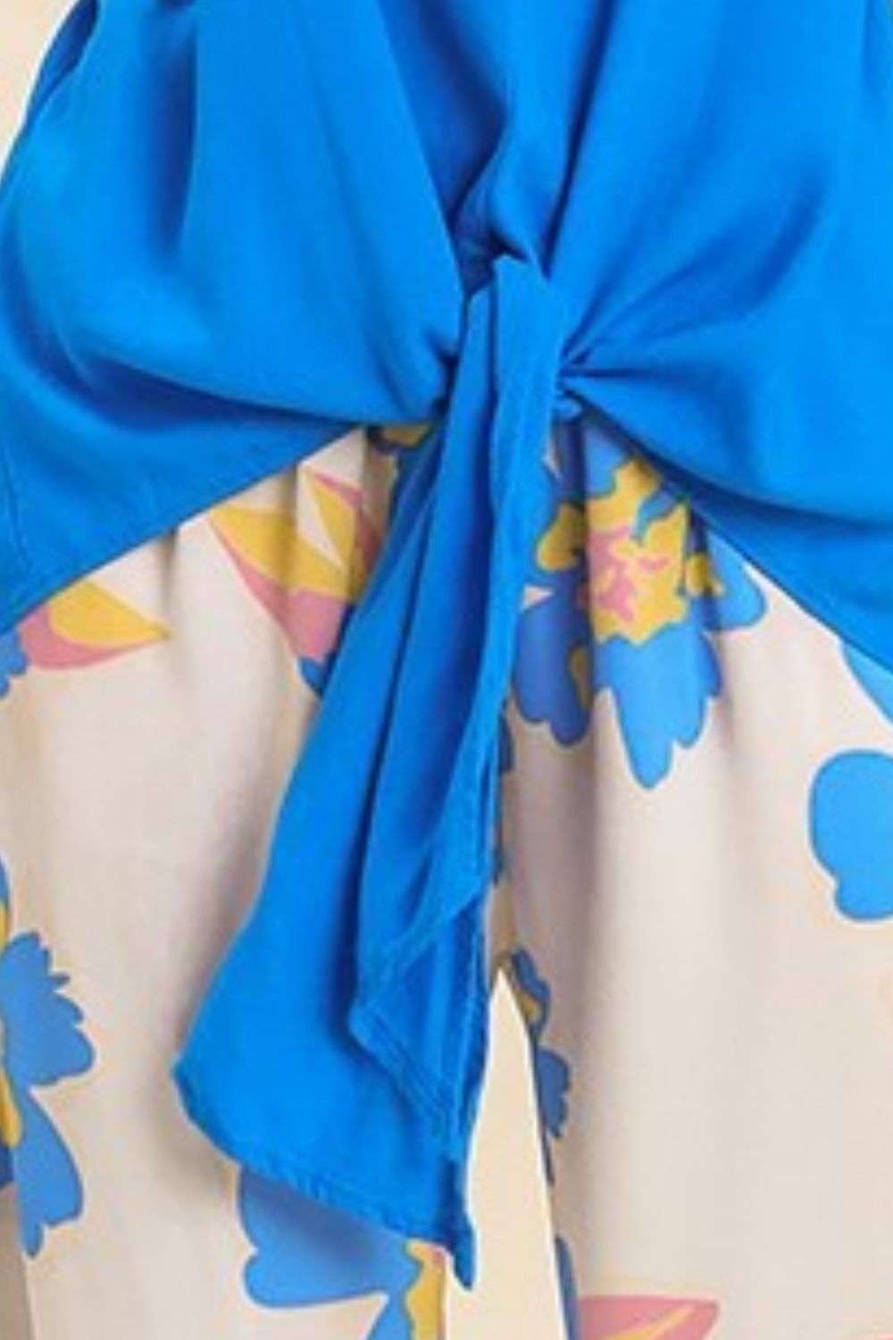 Umgee Full Size Linen Blend Adjustable Spaghetti Strap Frayed Detail Cami Plus Size Secondary image