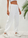 Textured Pull-On Joggers - felvior