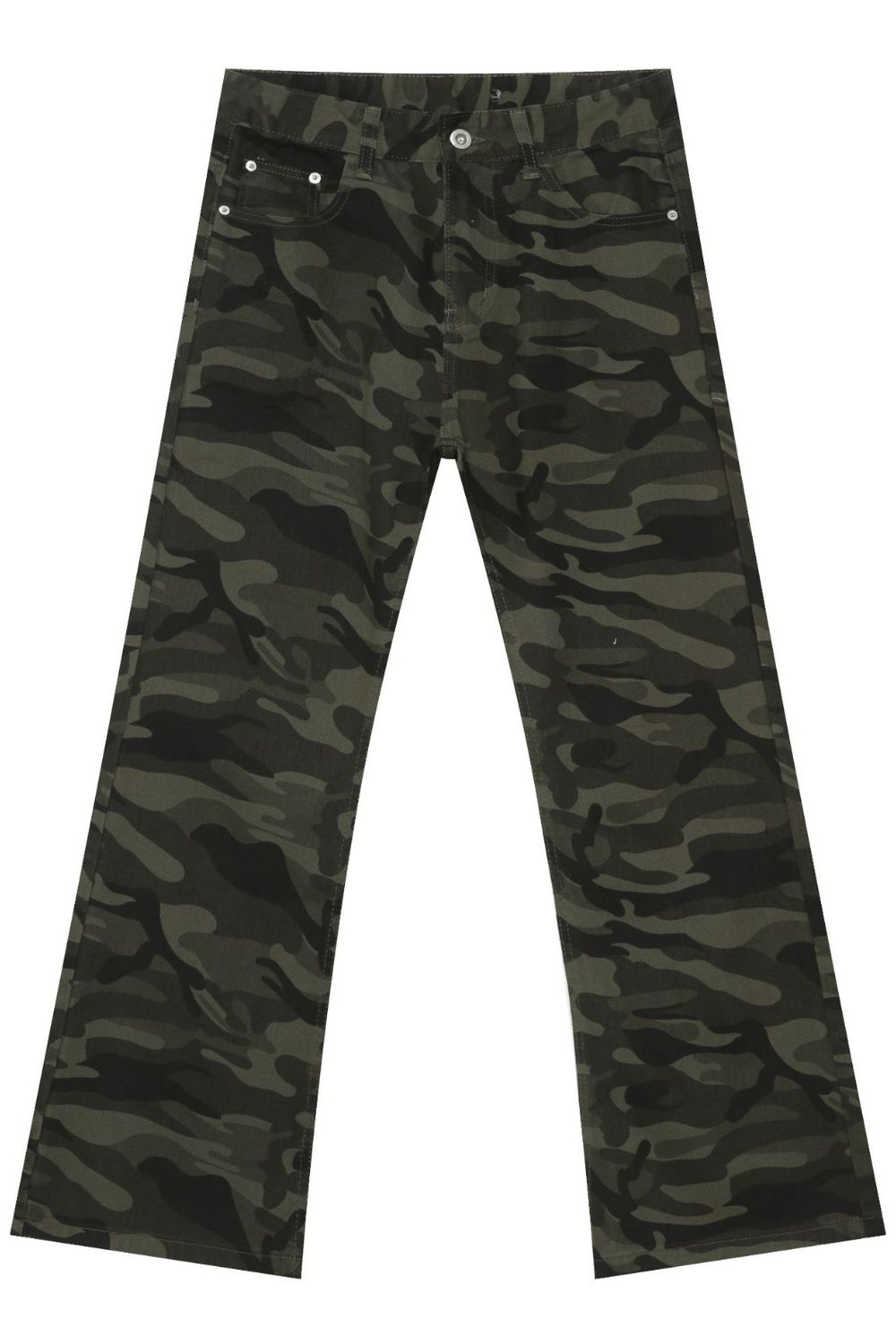 Men's Camouflage Jeans with Pockets