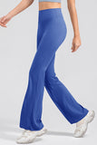 High Waist Straight Active Pants - felvior