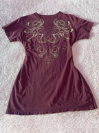 Graphic Round Neck Short Sleeve T-Shirt