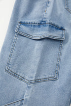 Bowknot Decor Cargo Jeans