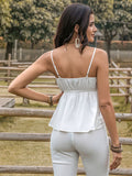 Peplum V-Neck Cami - felvior