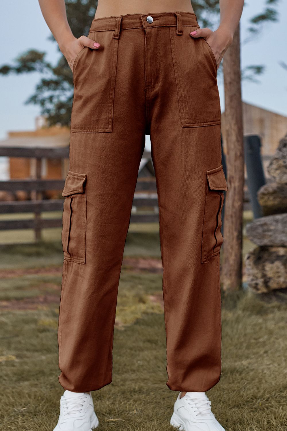 Long Jeans with Pocket - felvior