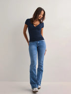 Surplice Short Sleeve T-Shirt