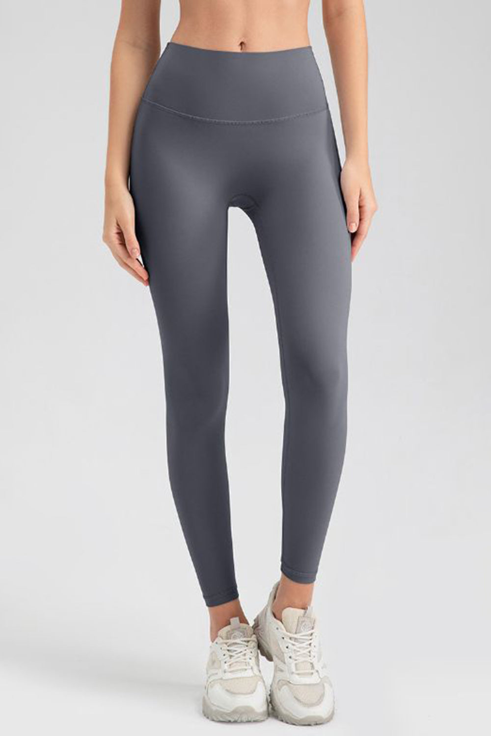 Wide Waistband Sport Leggings - felvior
