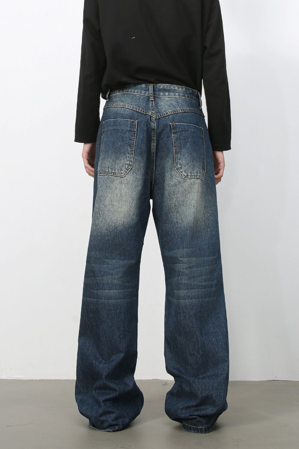 Men's Wide Leg Jeans Zweitbild