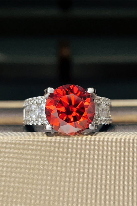 5 Carat Moissanite 925 Sterling Silver Ring - felvior