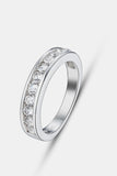 Moissanite 925 Sterling Silver Ring - felvior
