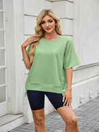 Round Neck Short Sleeve T-Shirt