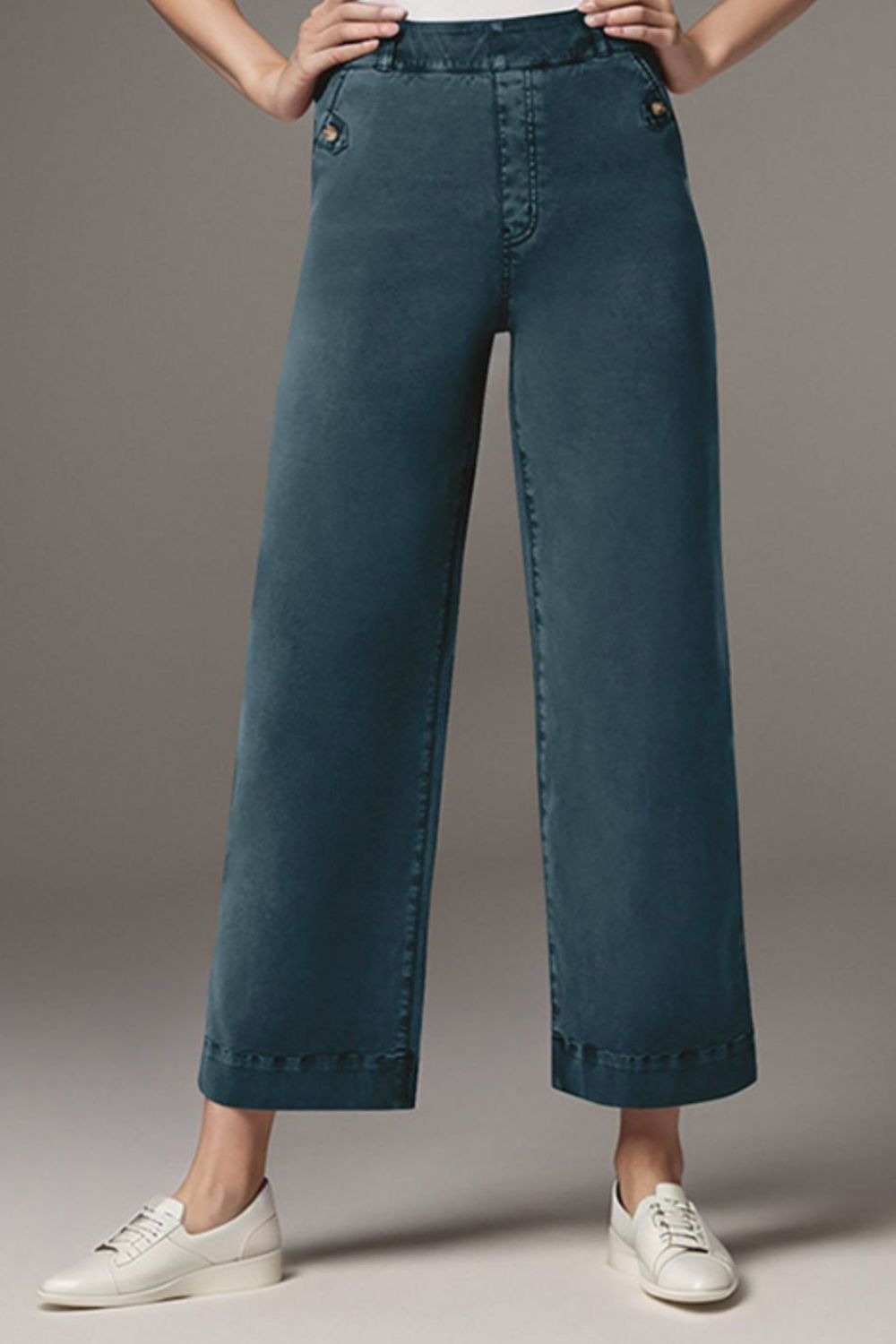 High Waist Jeans with Pockets - felvior