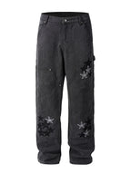 Men's Pocketed Star Jeans