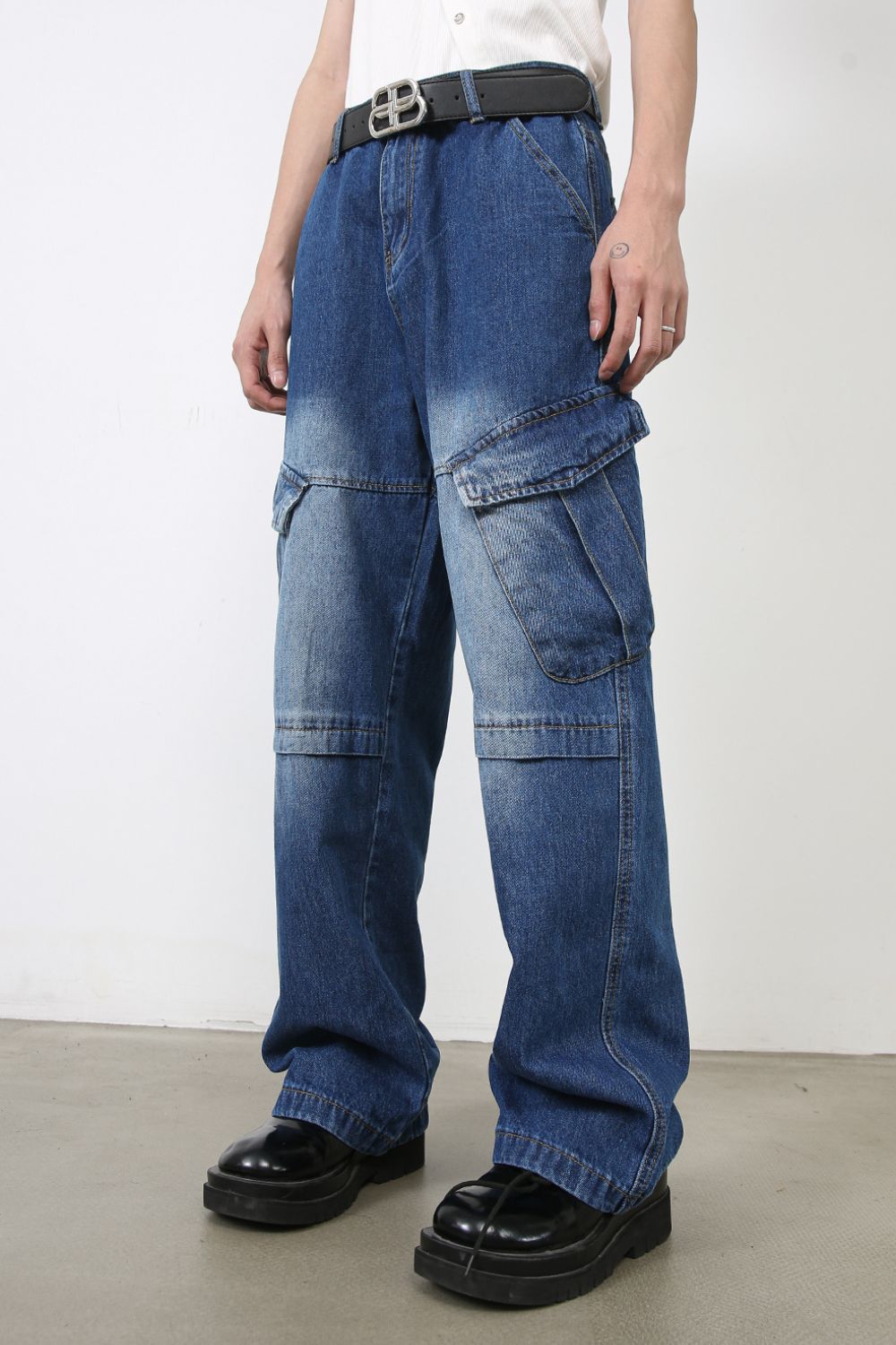 Men's Baggy Jeans with Pockets Hauptbild
