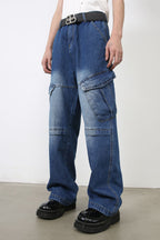 Men's Baggy Jeans with Pockets