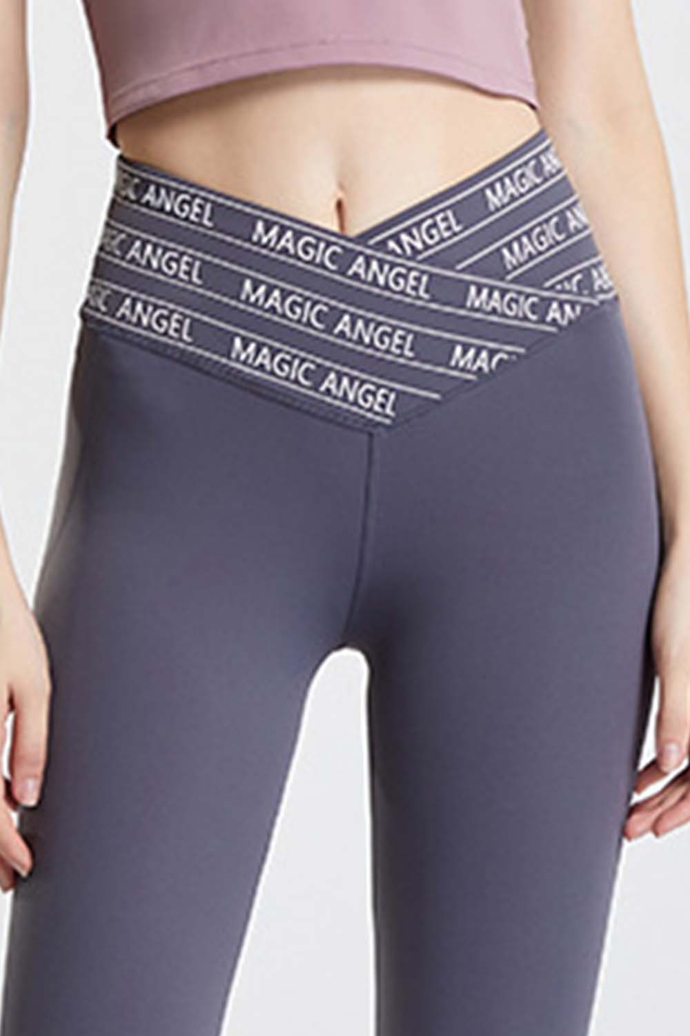 Wide Waistband Sports Pants - felvior
