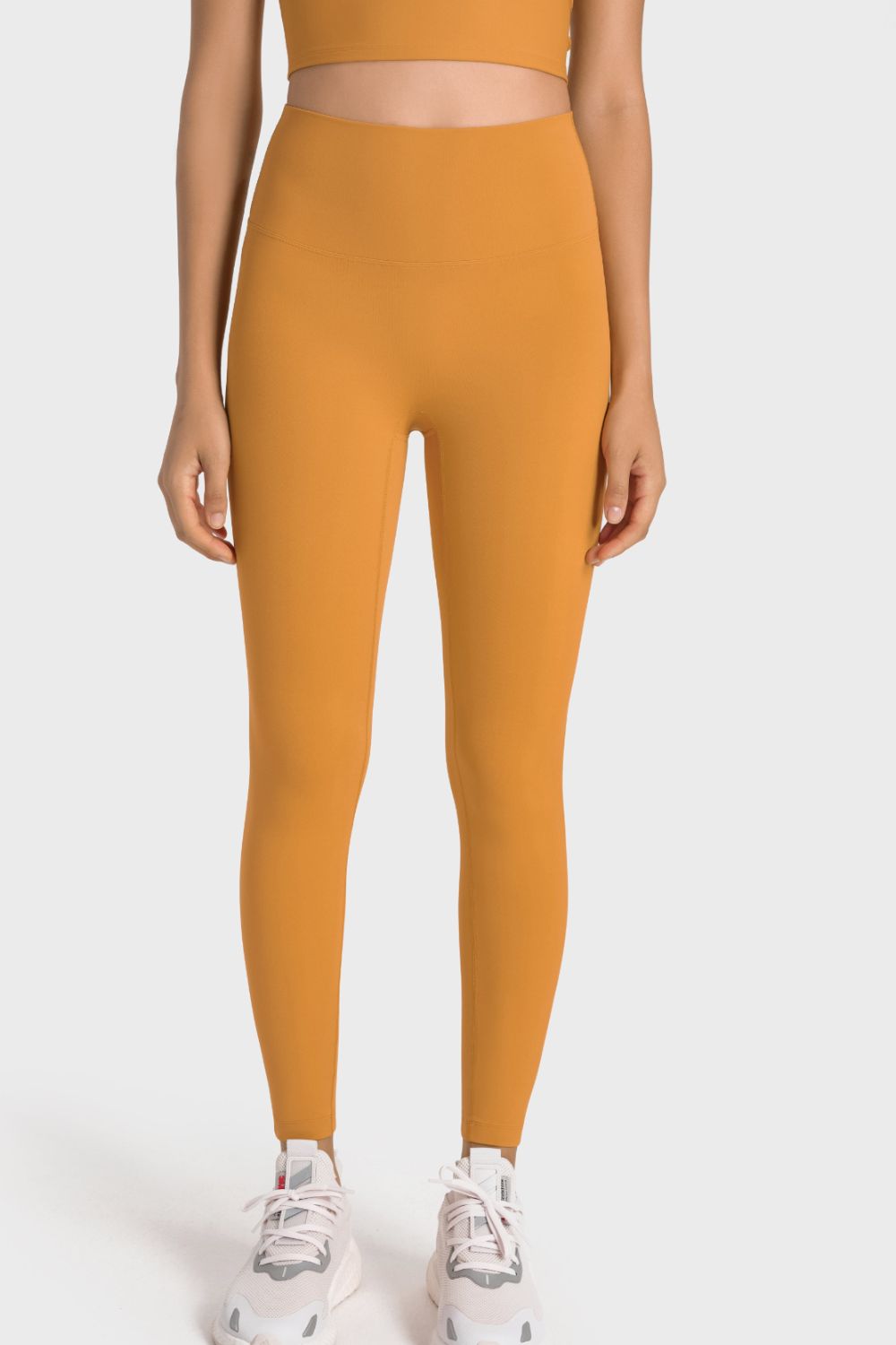 Millennia High-Rise Wide Waistband Yoga Leggings - felvior
