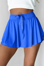 Drawstring Active Skorts