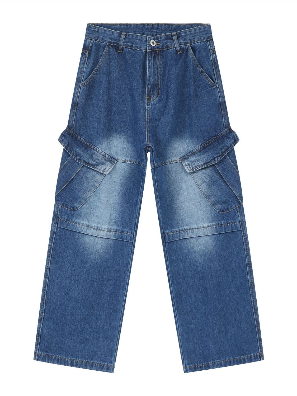 Men's Baggy Jeans with Pockets