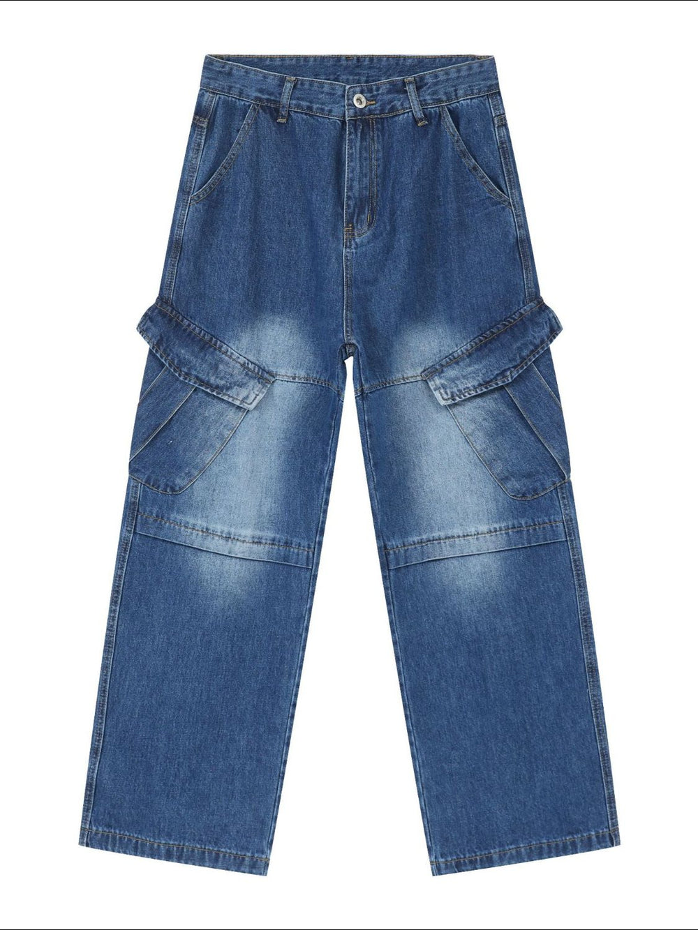 Men's Baggy Jeans with Pockets