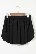 Drawstring Active Skorts