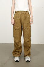 Men's Mid Rise Cargo Jeans