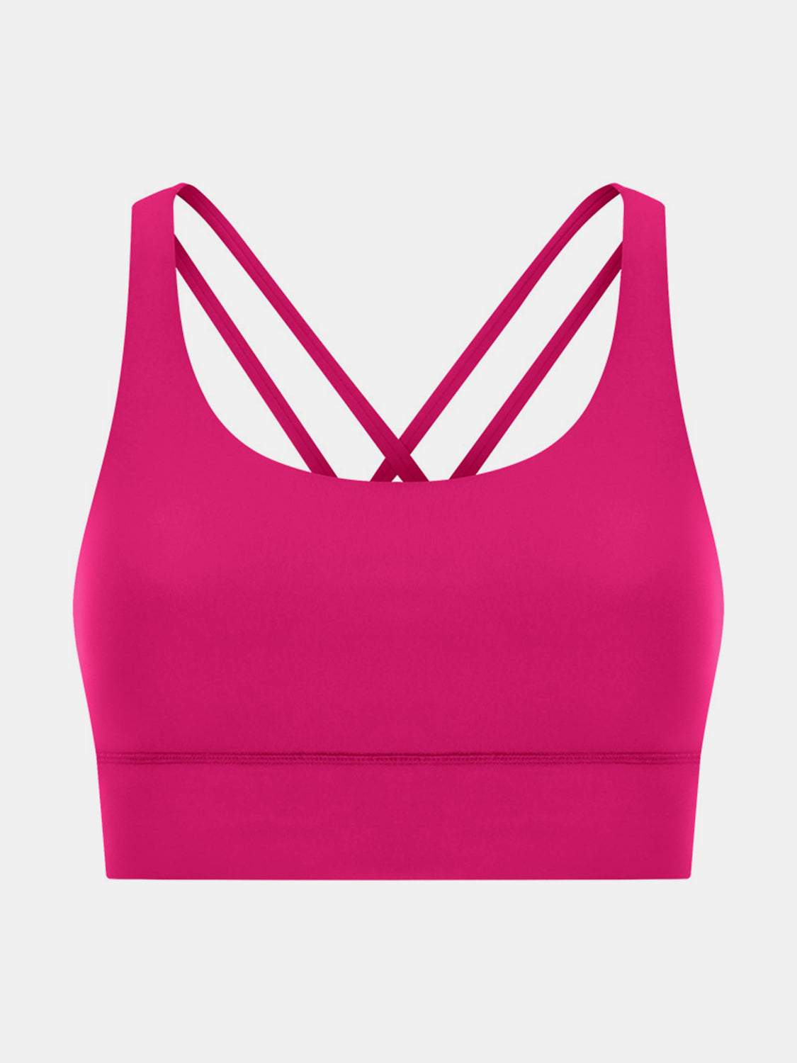 Millennia Crisscross Scoop Neck Active Tank - felvior