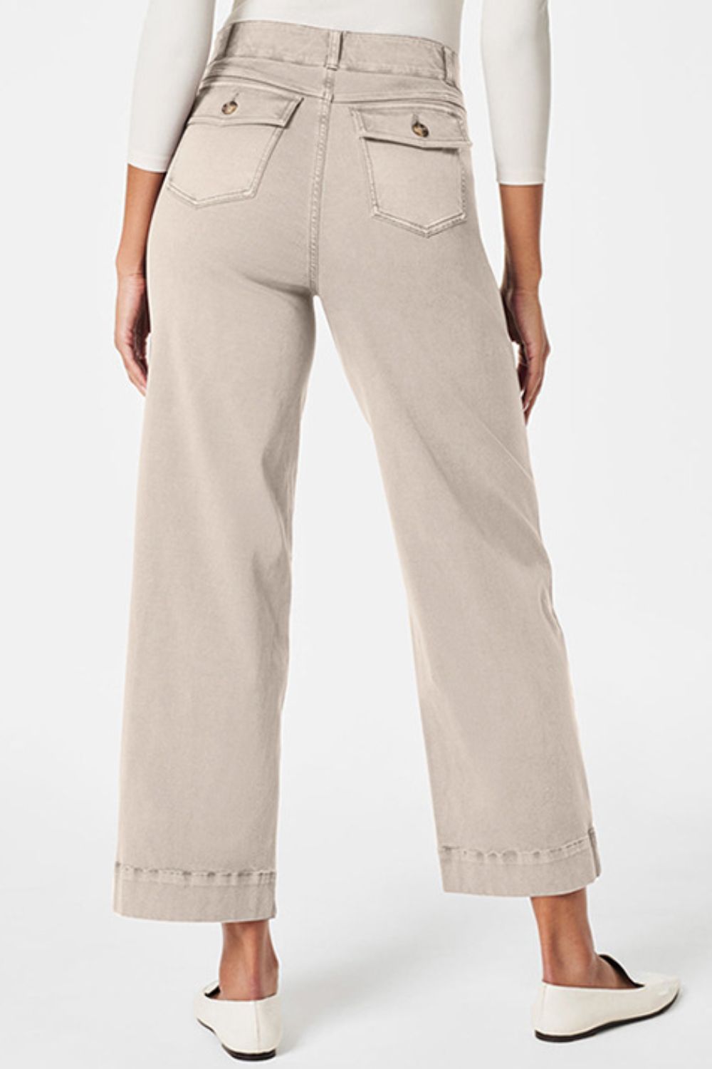 High Waist Jeans with Pockets - felvior