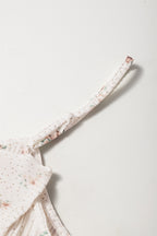 Floral Bow Back Scoop Neck Cami