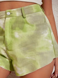 Tie-Dye High Rise Shorts - felvior