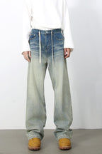 Men's Loose Fit Jeans with Pockets