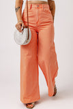 Wide Leg High Waist Jeans - felvior