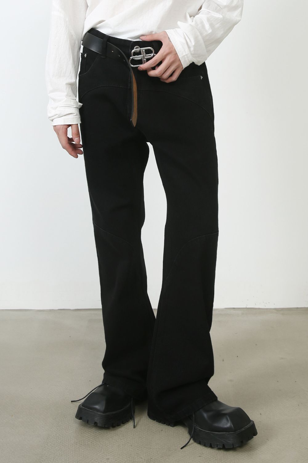 Men's Mid Rise Jeans with Pockets Zweitbild