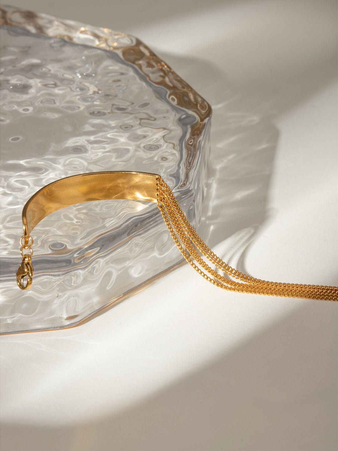 18K Gold-Plated Stainless Steel Bracelet - felvior