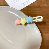 4 Piece Star Acrylic Hair Pin - felvior