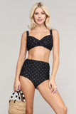 Marina West Swim Take A Dip Twisted High-Rise Bikini Set - felvior