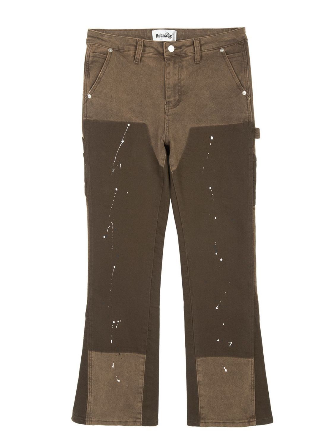 Men's Color Block Jeans with Pockets Hauptbild