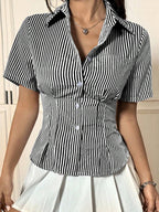 Button Down Short Sleeve Shirt