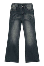 Men's Pocketed Bootcut Jeans