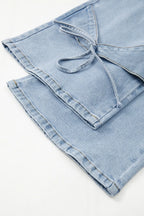Bowknot Decor Cargo Jeans