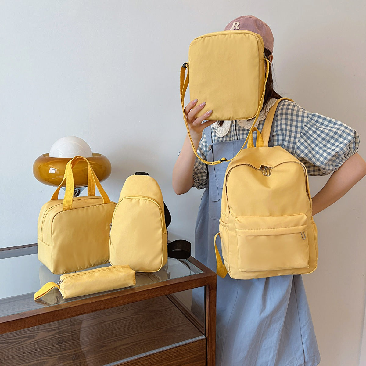 Cloth 5 Piece Bag Set - felvior