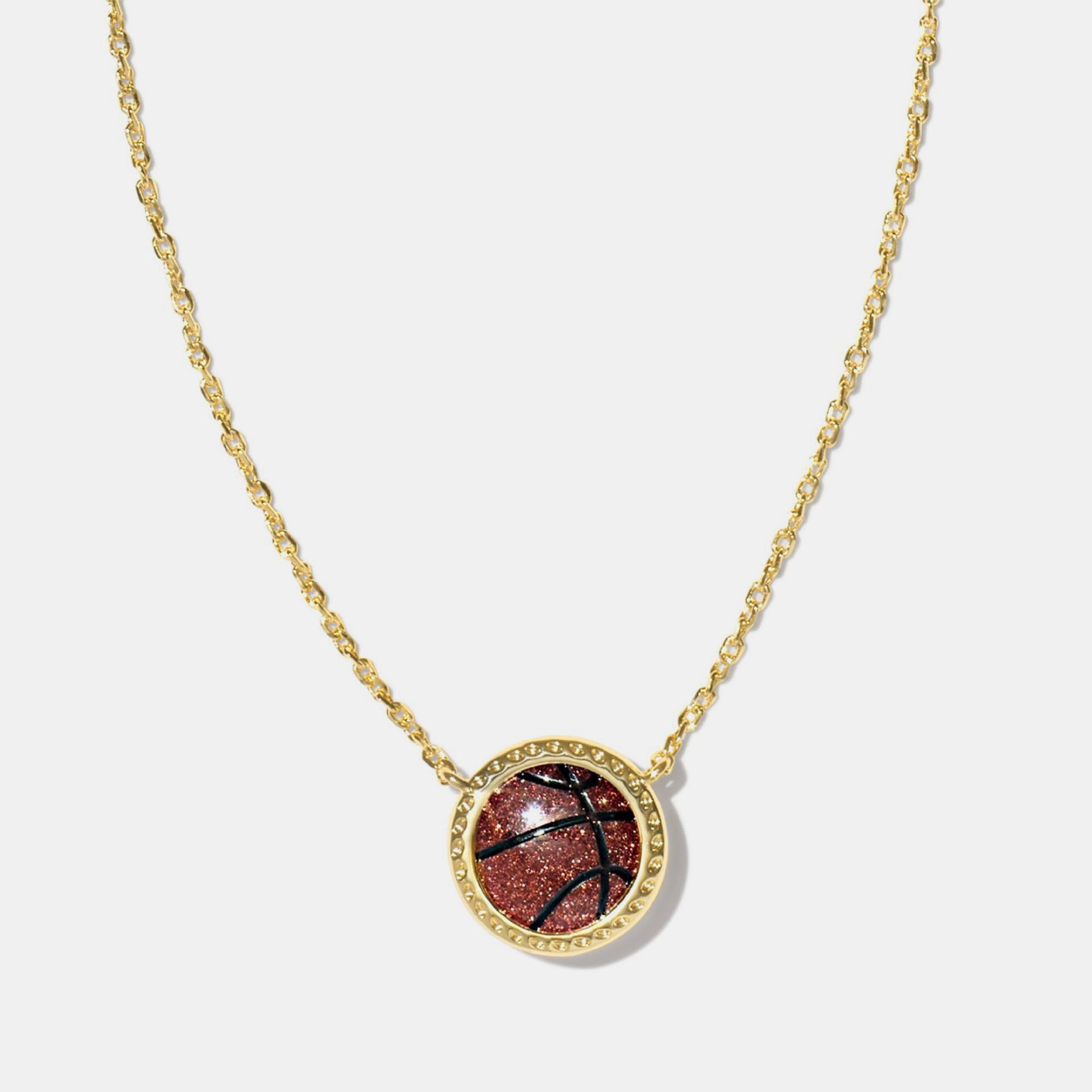 Sporty Element Resin Necklace - felvior