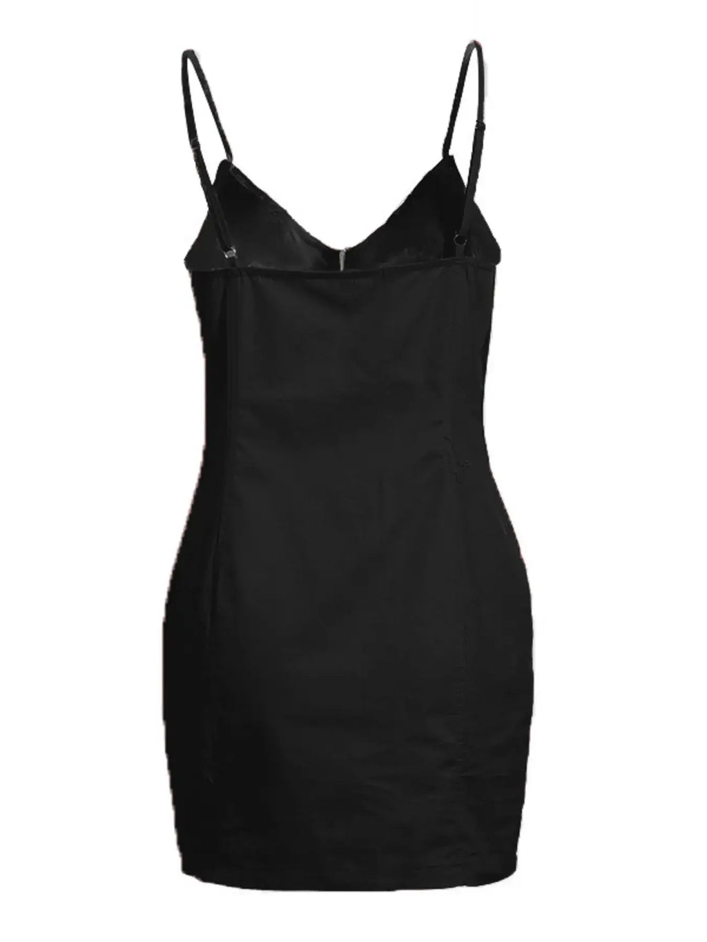 Full Size Zip-Front Bodycon Mini Dress Plus Size