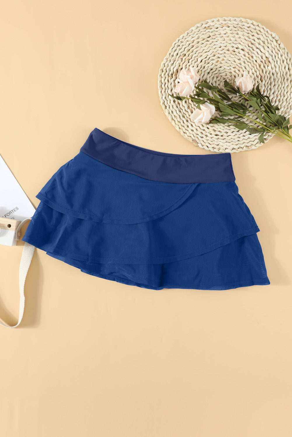 Elastic Waist Swim Skirt - felvior