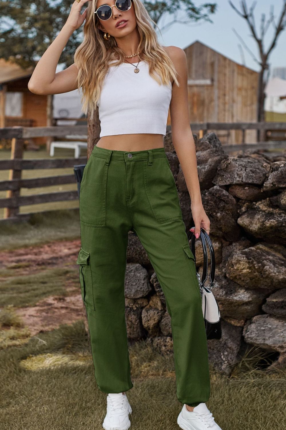 Long Jeans with Pocket - felvior