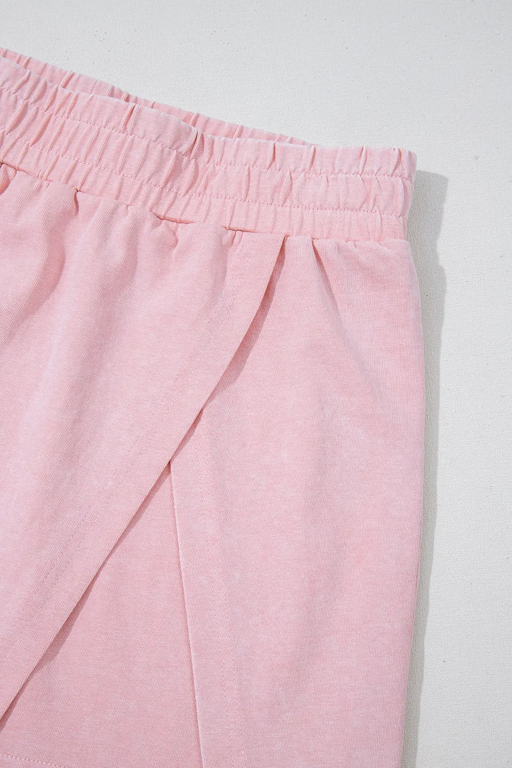 Mineral Wash Cotton Tank Top and Slit Skort Set