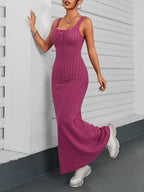 Ribbed Maxi Tank Dress